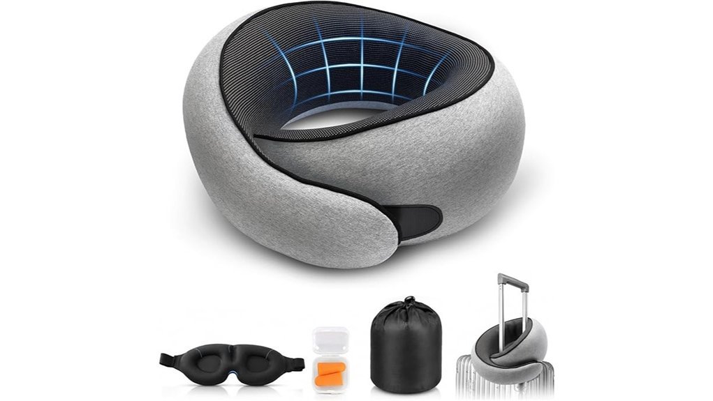 comfortable travel neck support