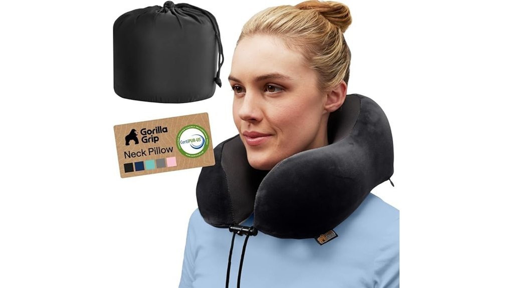 comfortable travel neck support