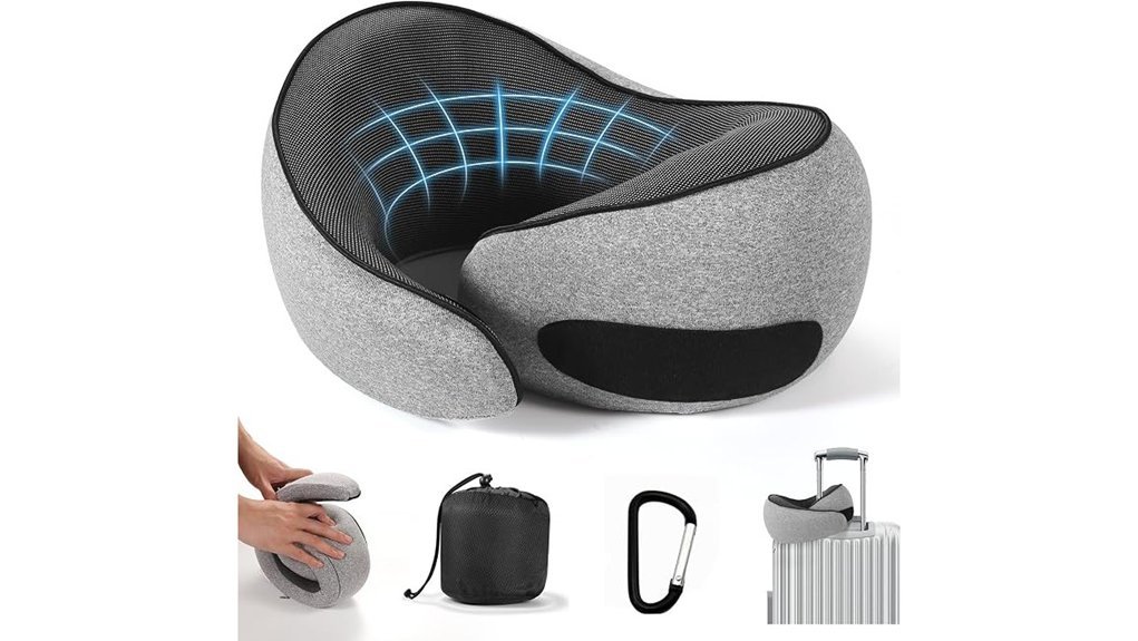comfortable travel neck support