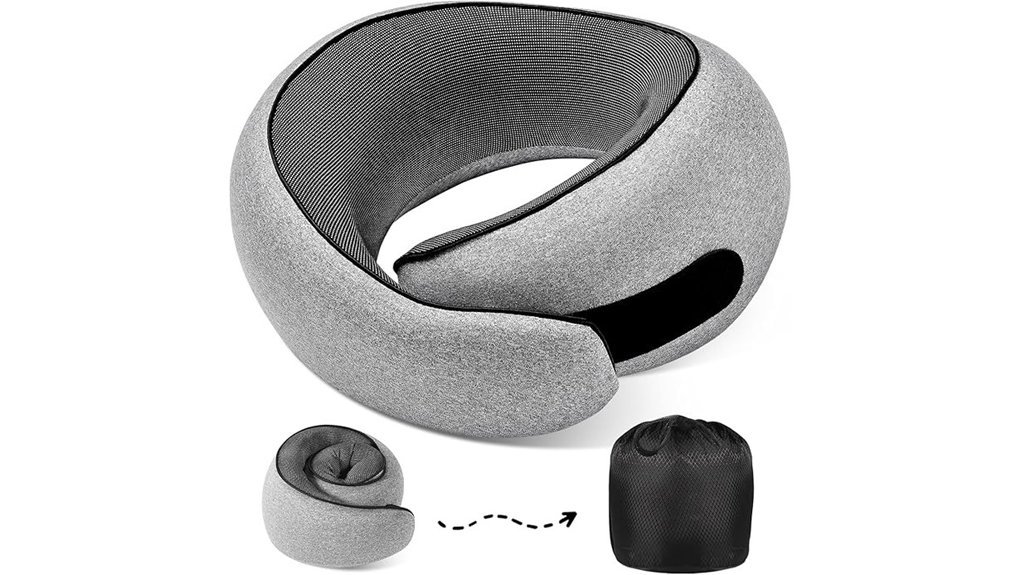 comfortable travel neck support
