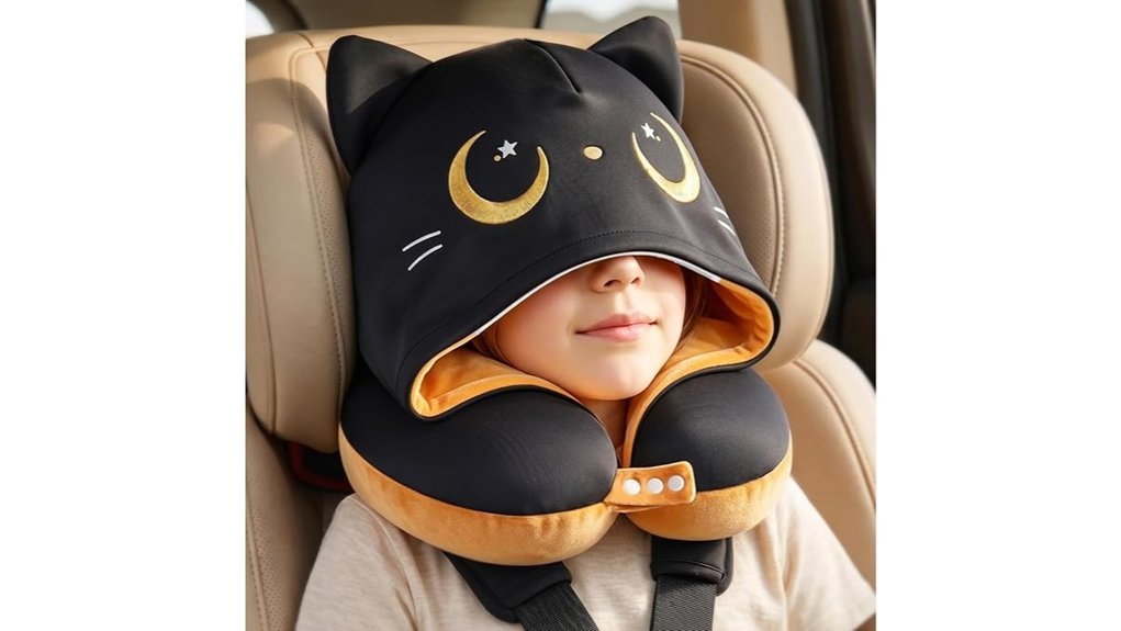 comfortable travel pillow set
