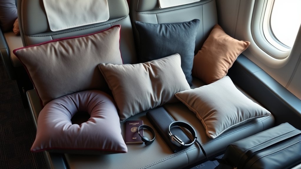 comfortable travel pillows for men