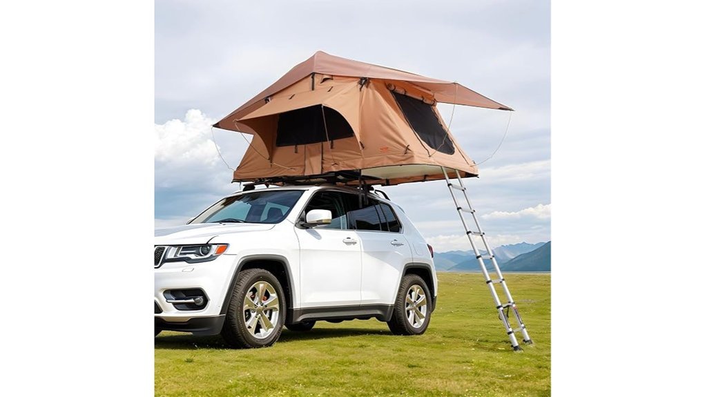 compact camping rooftop tent