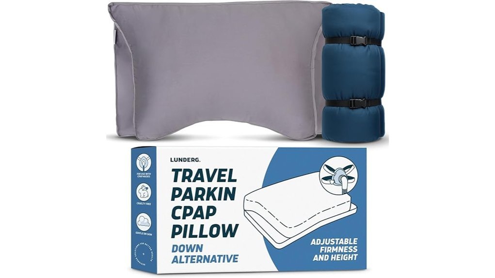 compact cpap pillow design