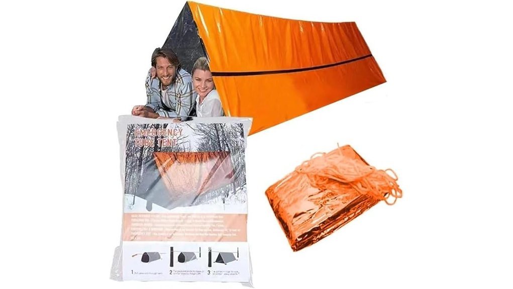 compact emergency survival shelter
