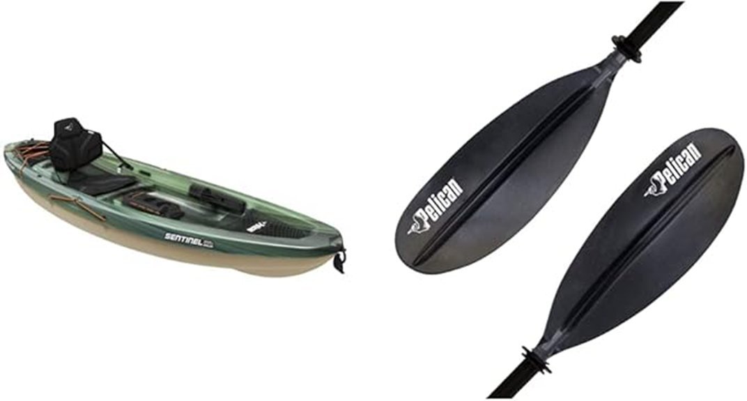 compact fishing kayak model