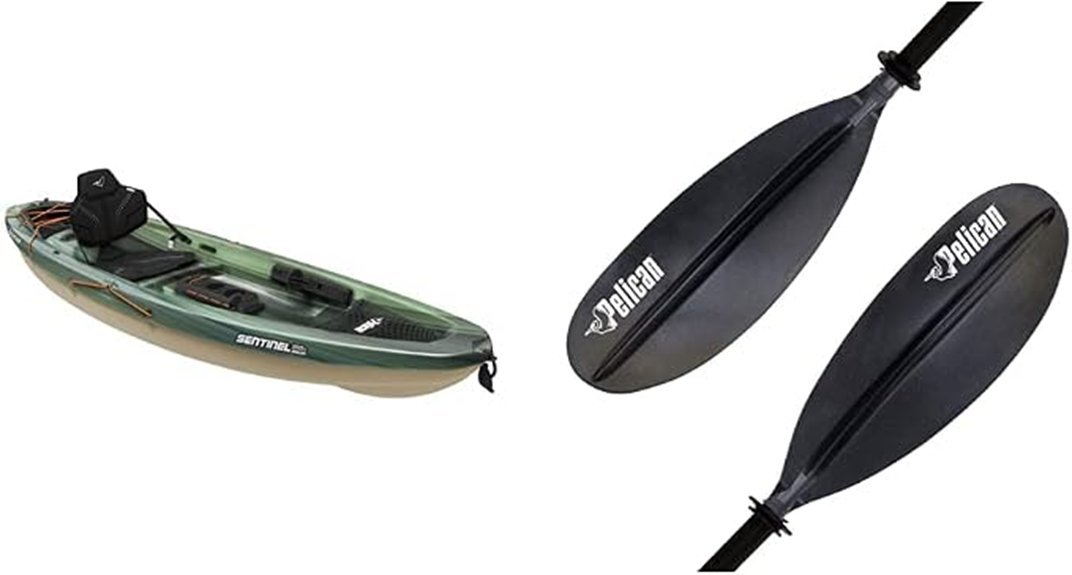 compact fishing kayak model