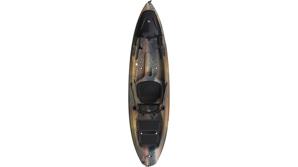 compact fishing kayak model