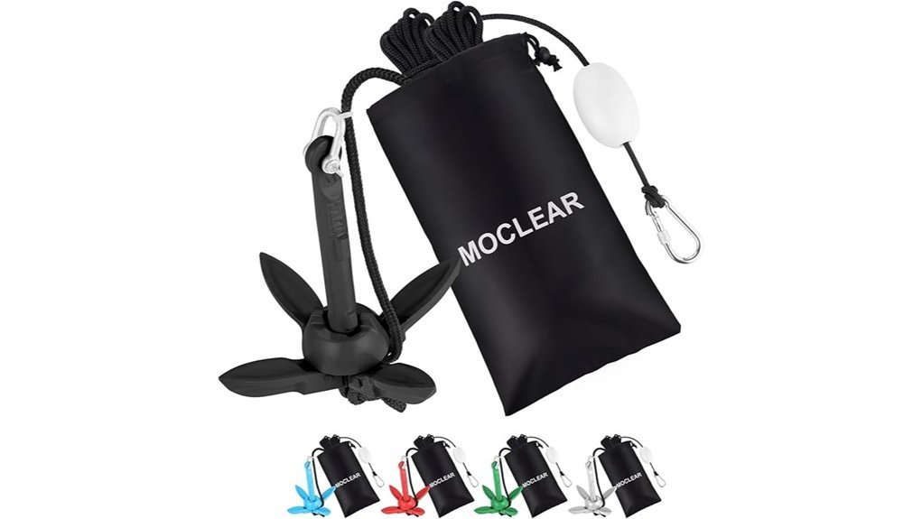 compact folding grapnel anchor