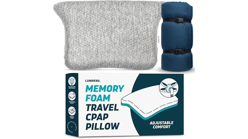 compact travel cpap pillow