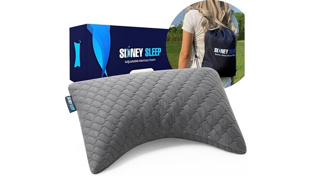 compact travel neck pillow