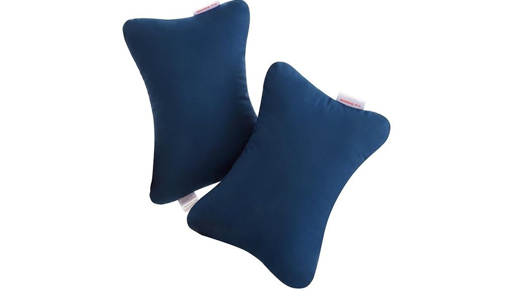 compact travel pillow set