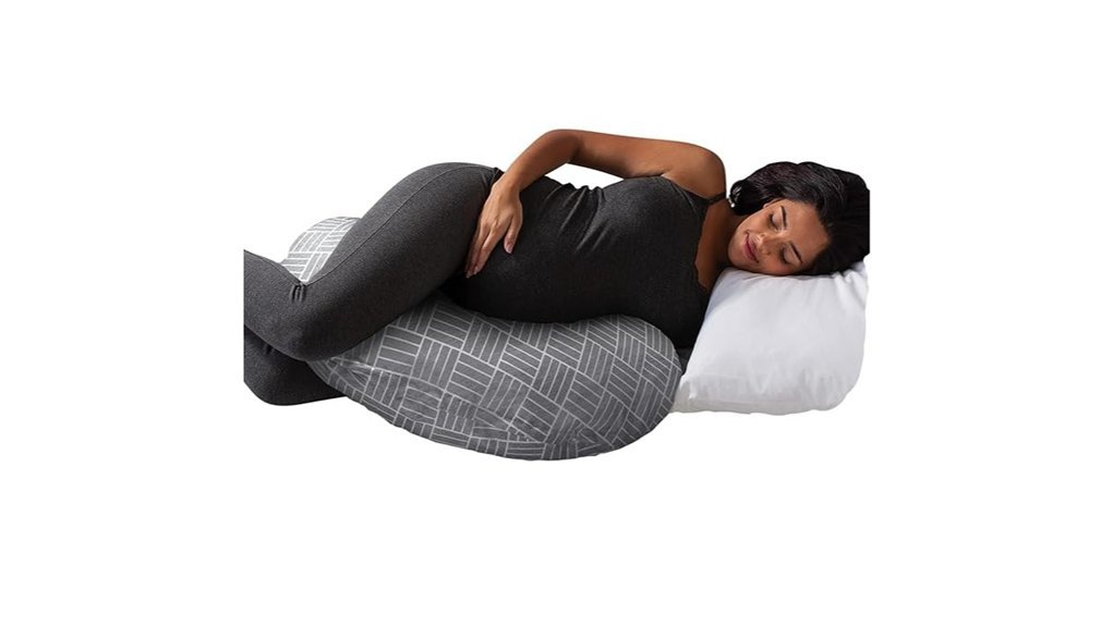 cooling cuddle pregnancy pillow