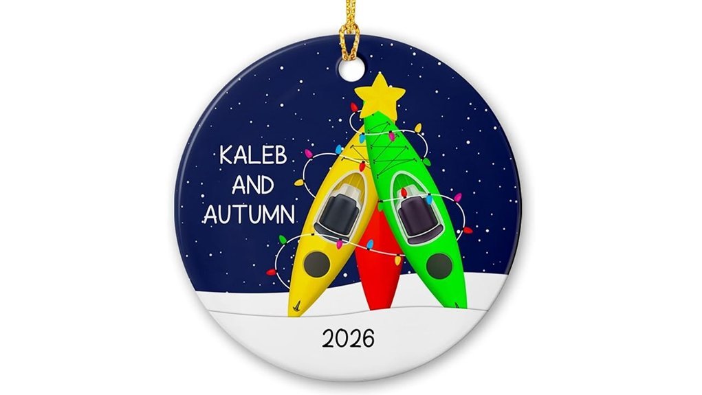 custom kayak ornament 2026