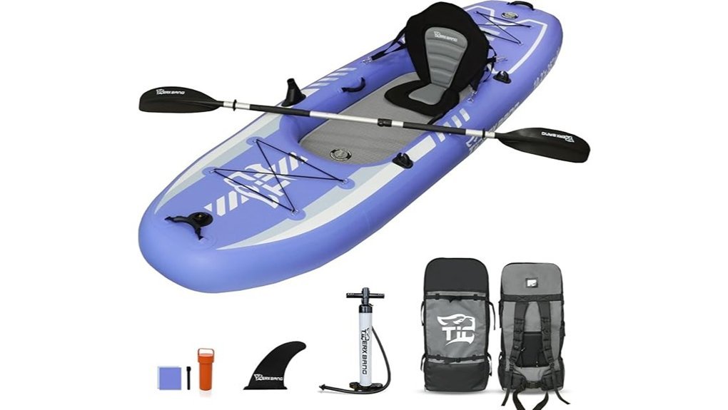 detachable seat inflatable kayak