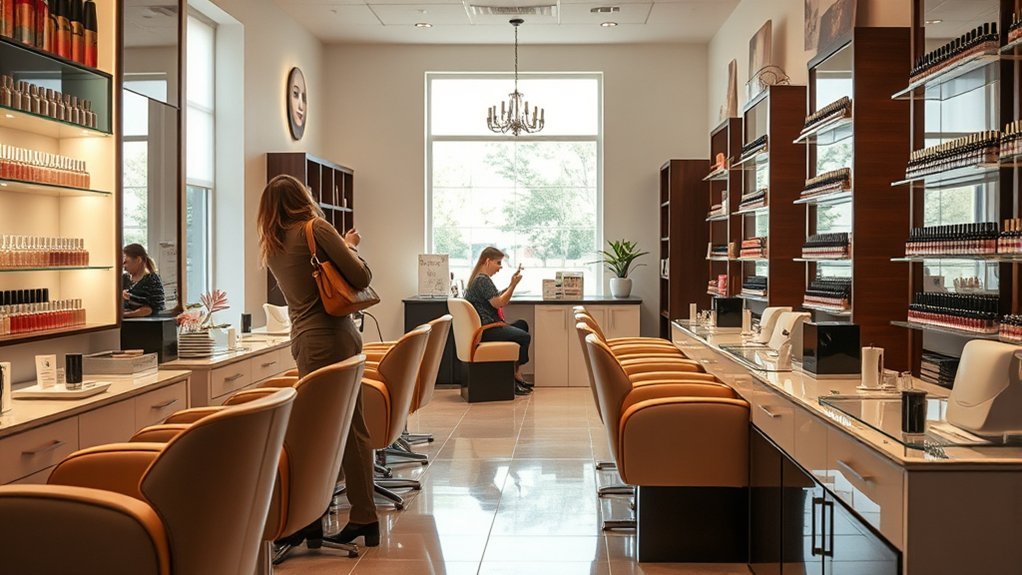 diverse nail salons available