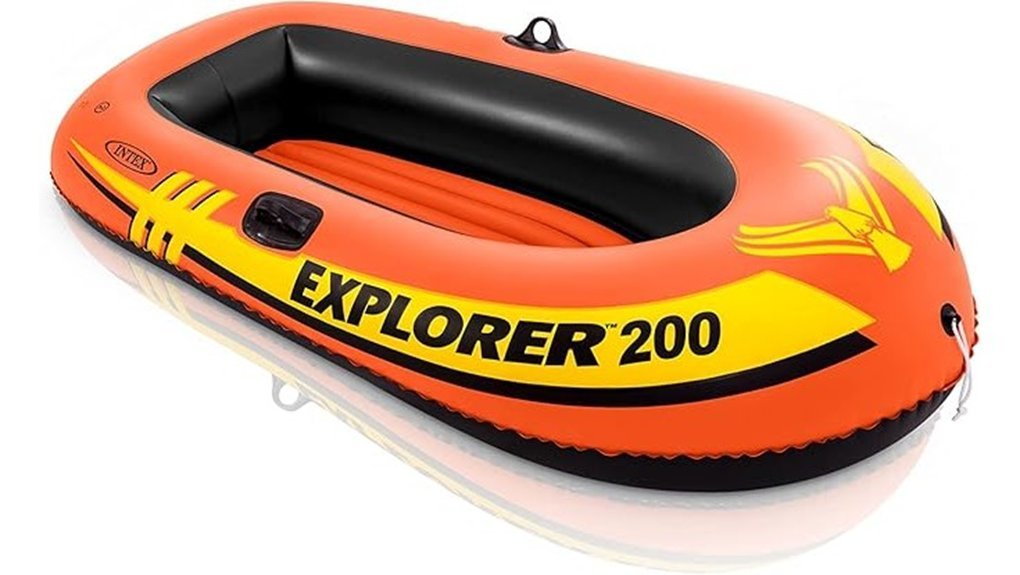 dual chamber inflatable boat