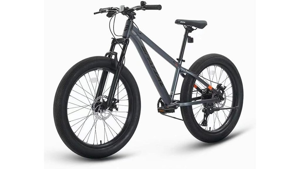 dual disc brake mountain bike