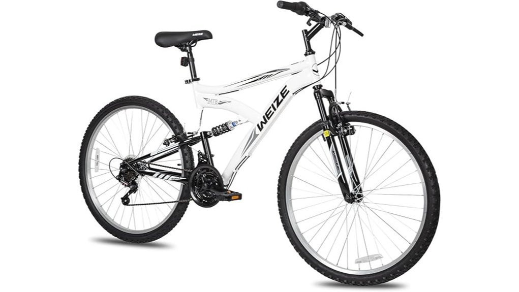 dual suspension mountain bike
