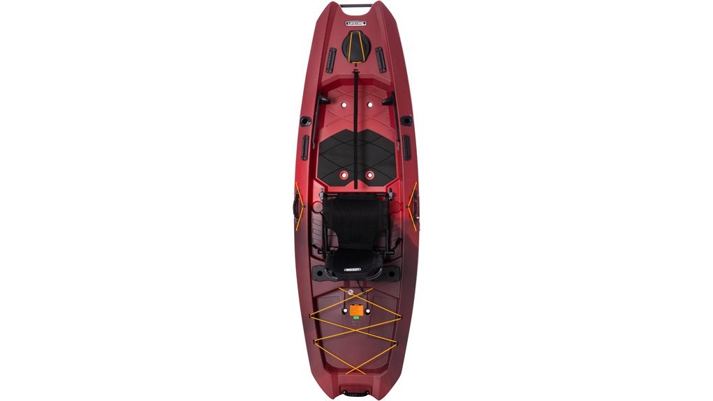 durable 10 foot fishing kayak