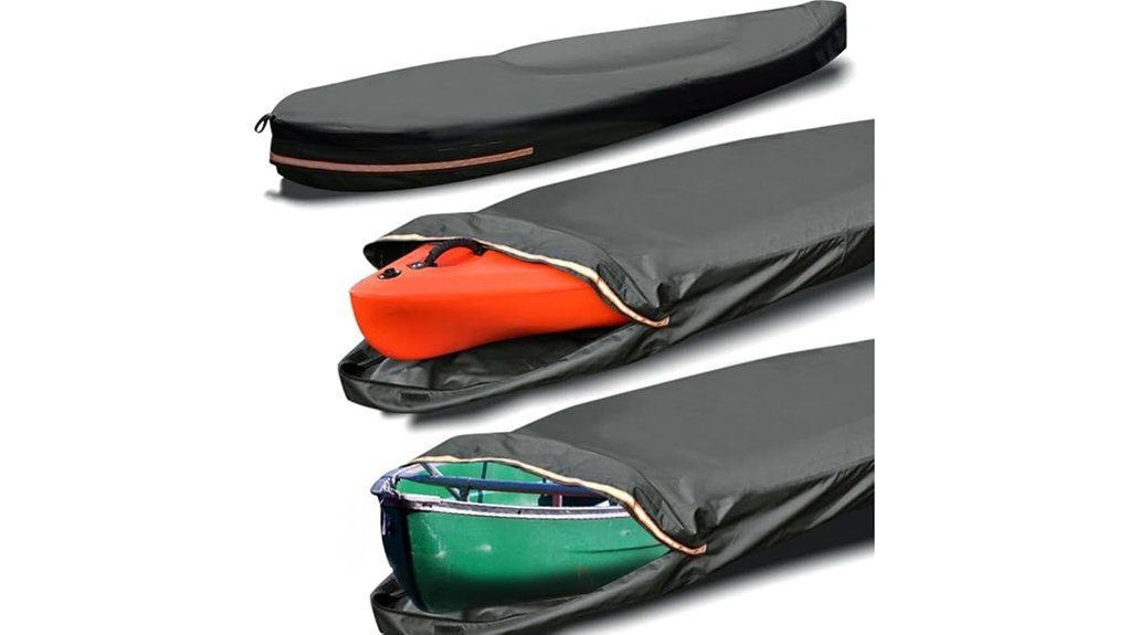 durable kayak cover size