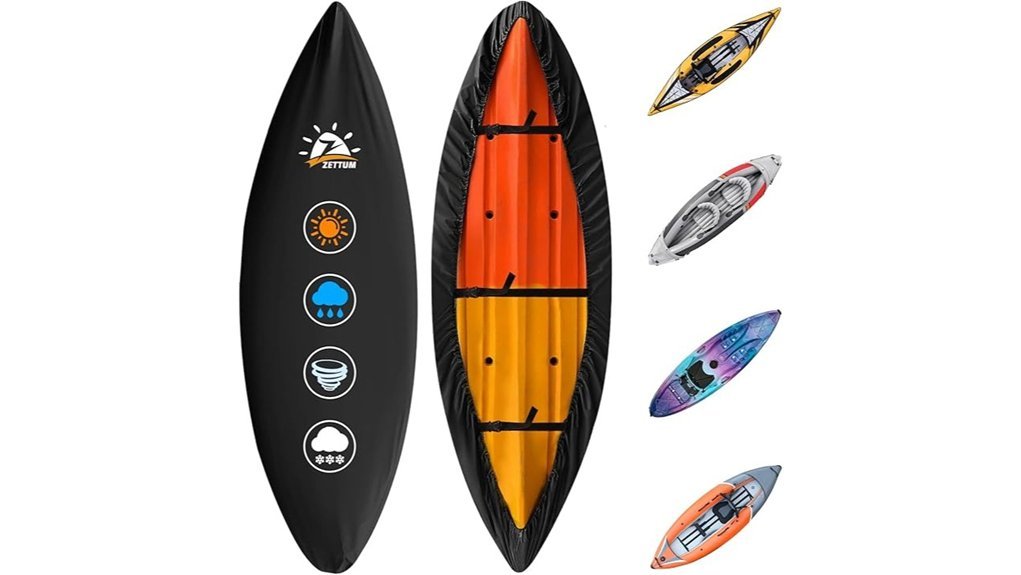 durable waterproof kayak cover