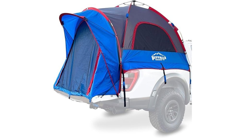 easy setup truck tent