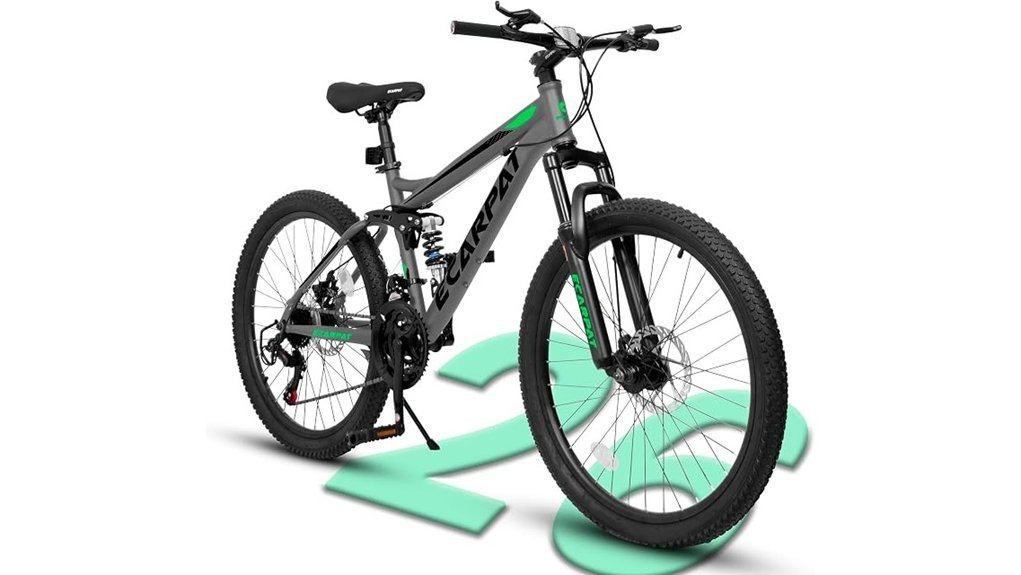 ecarpat 21 speed mountain bike