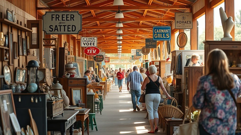 edmond s eclectic flea markets