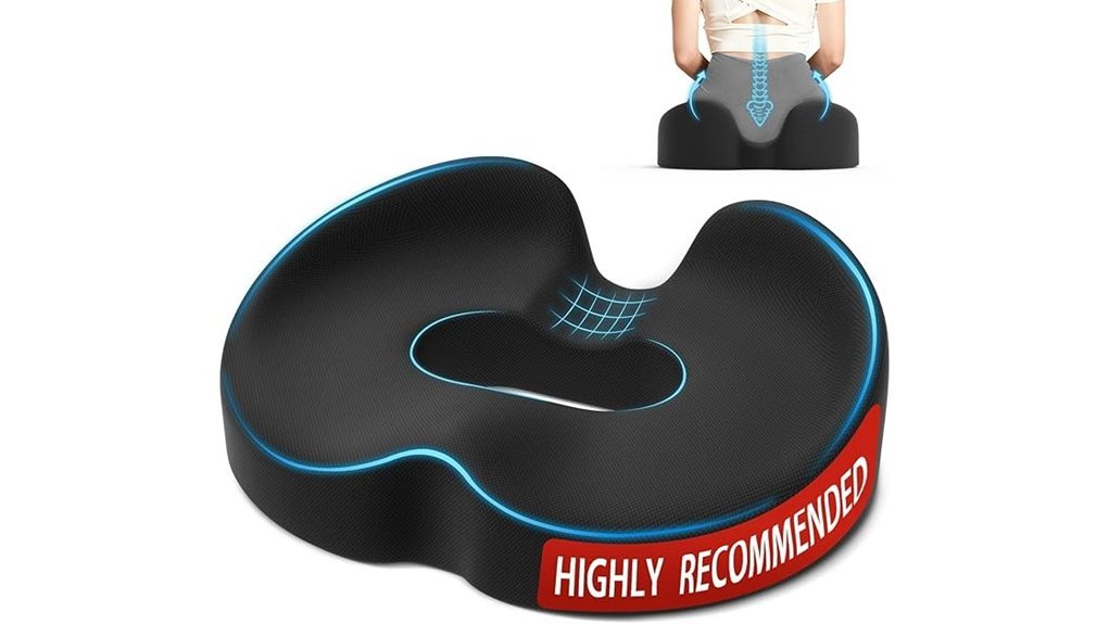 ergonomic donut seat cushion