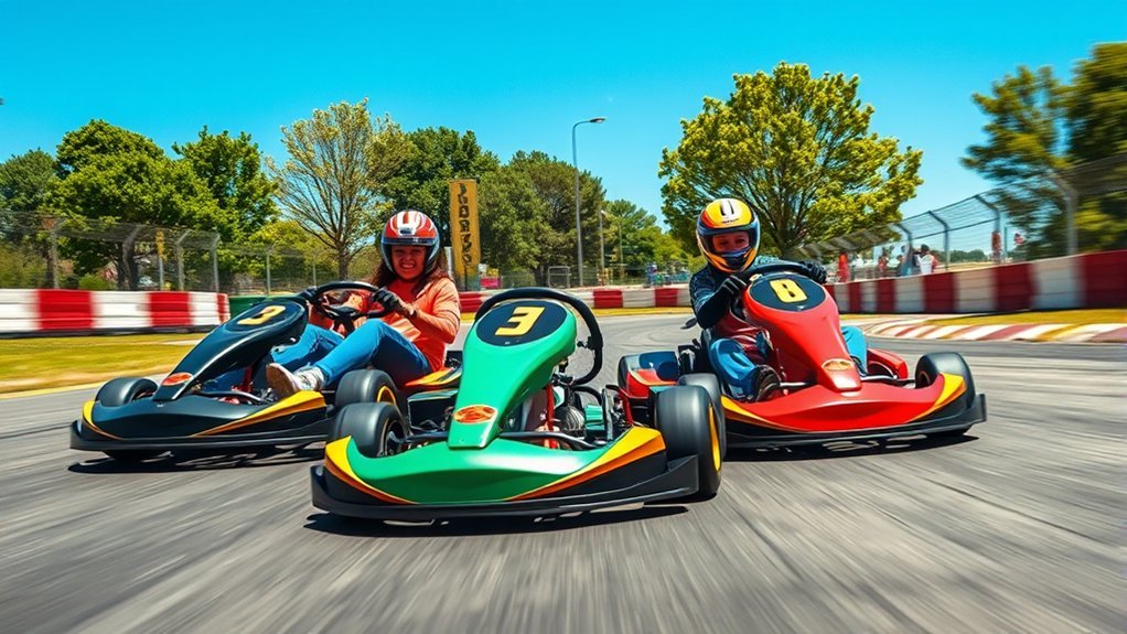 exciting go kart adventures