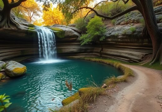 explore norman s scenic waterfalls