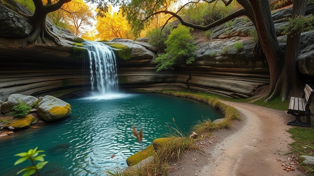 explore norman s scenic waterfalls