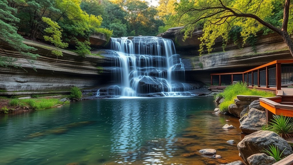 explore tulsa s scenic waterfalls