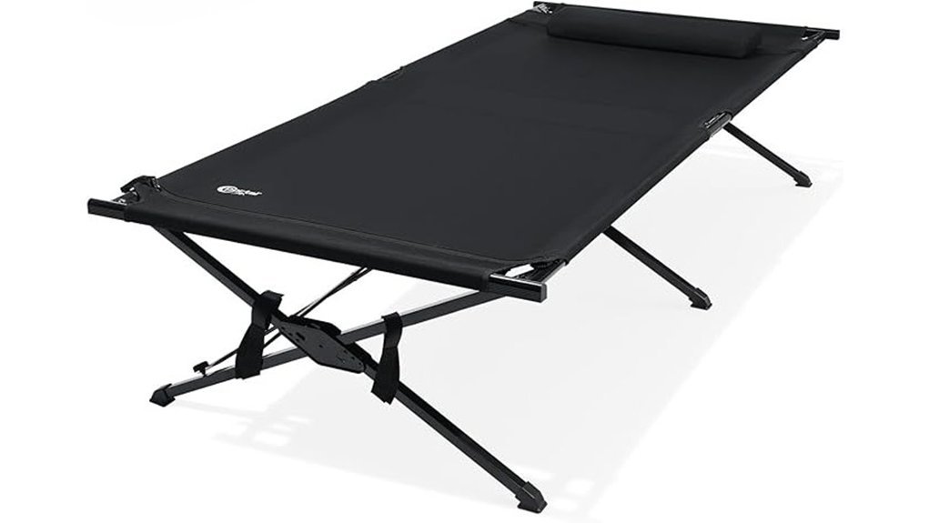 extra wide camping cot