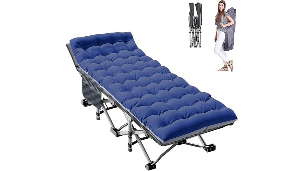 extra wide camping cot
