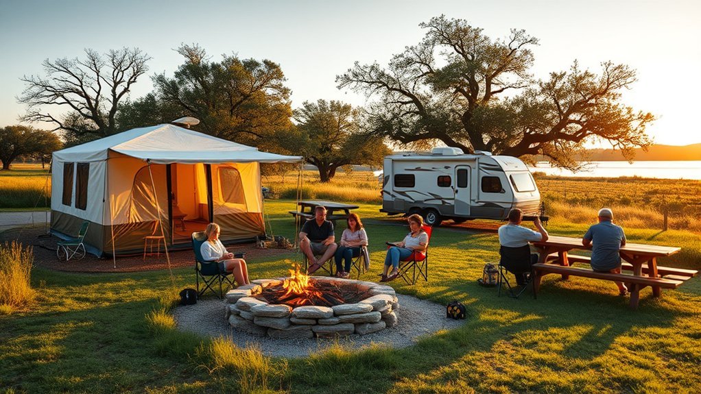 family camping adventures await