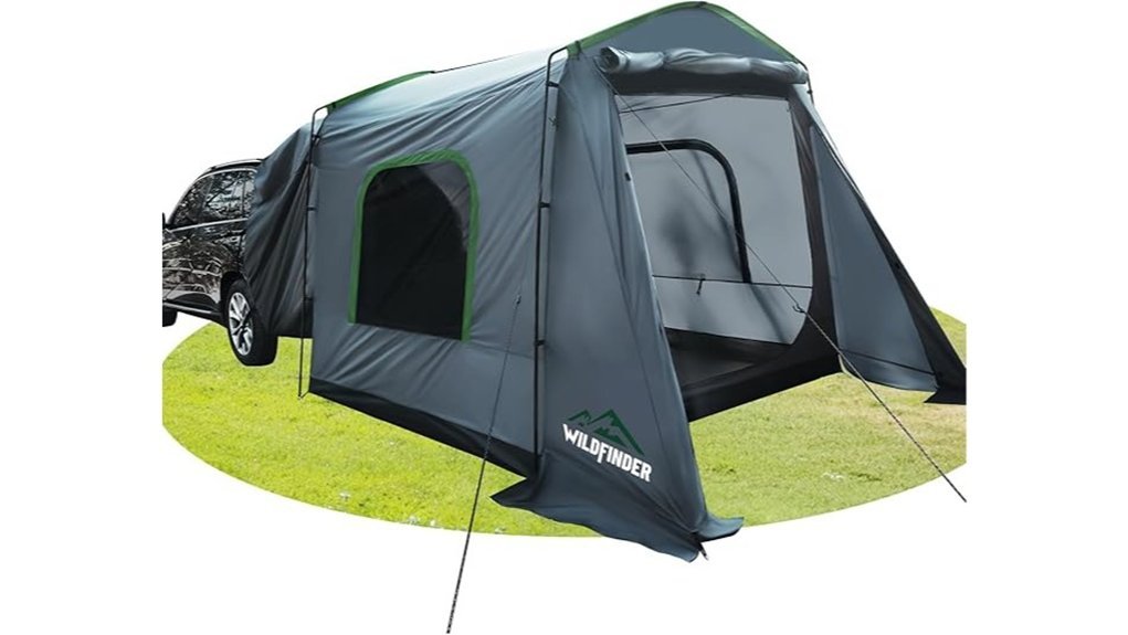 family car camping tent