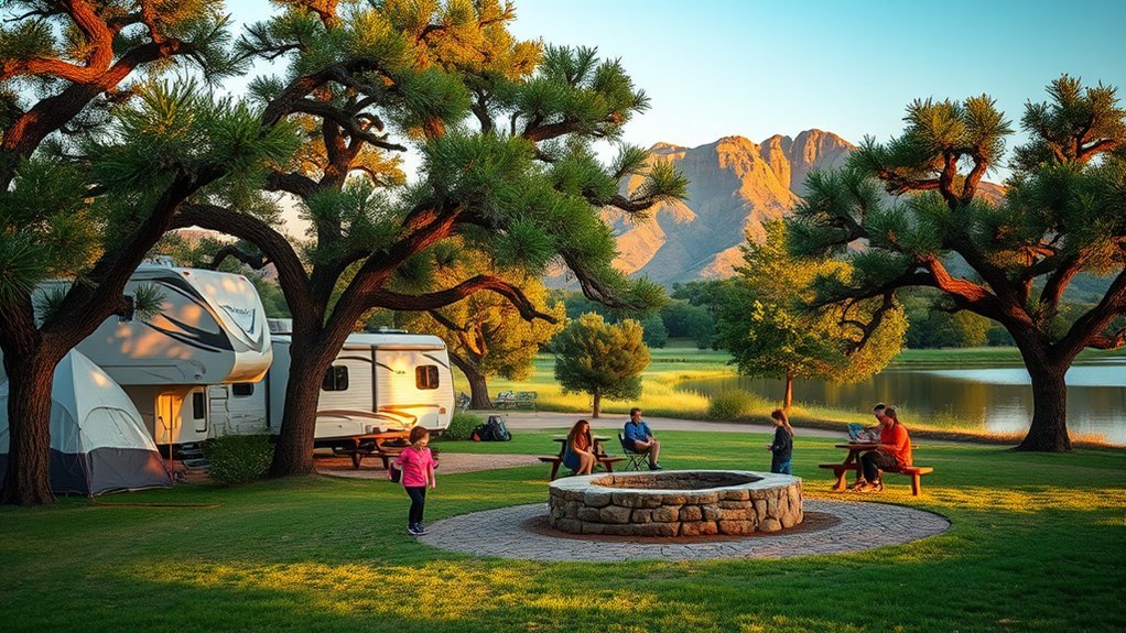 family friendly camping options