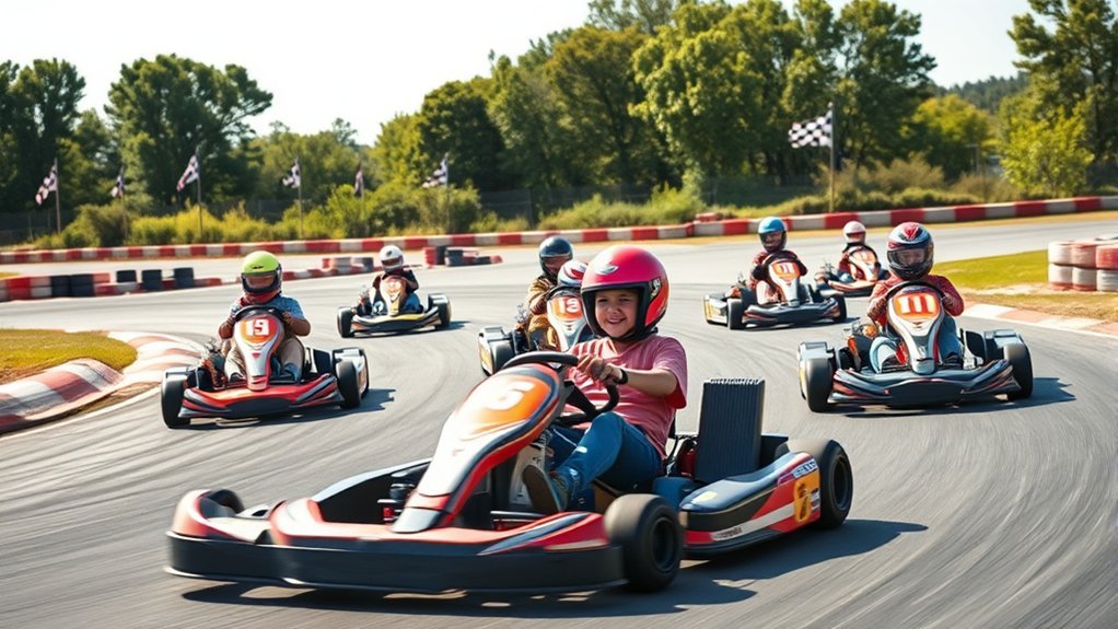 family friendly go kart racing