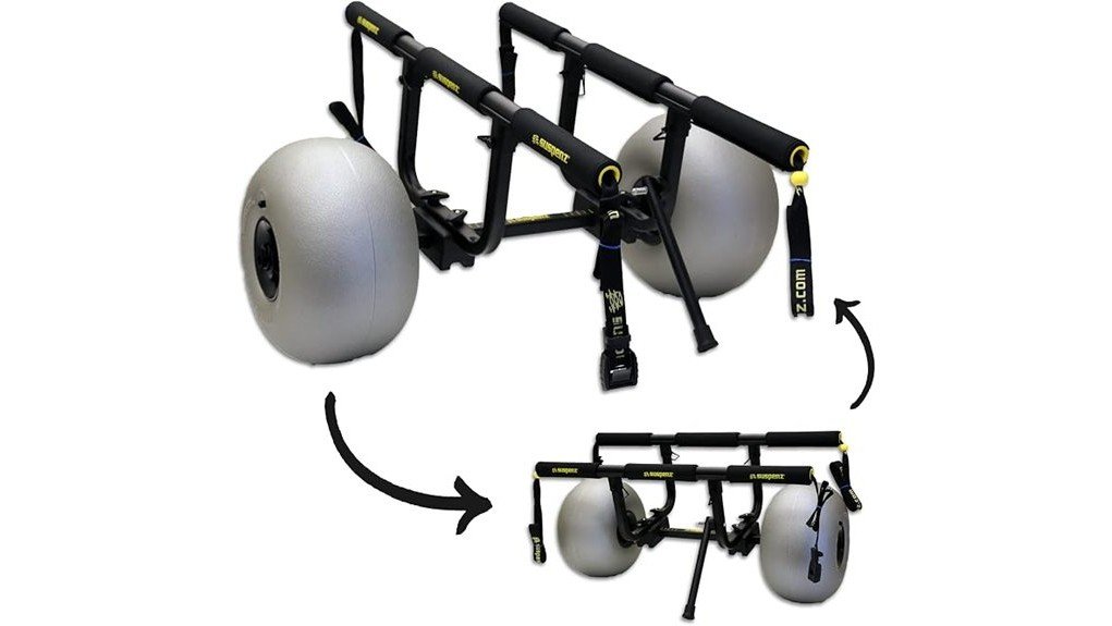 fishing kayak transport solution