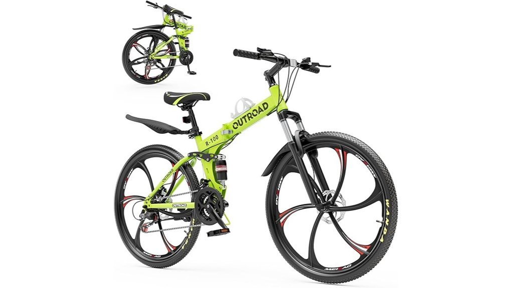 foldable mountain bike adults