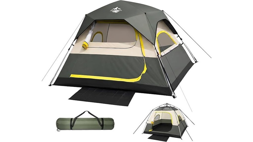 four person camping tent