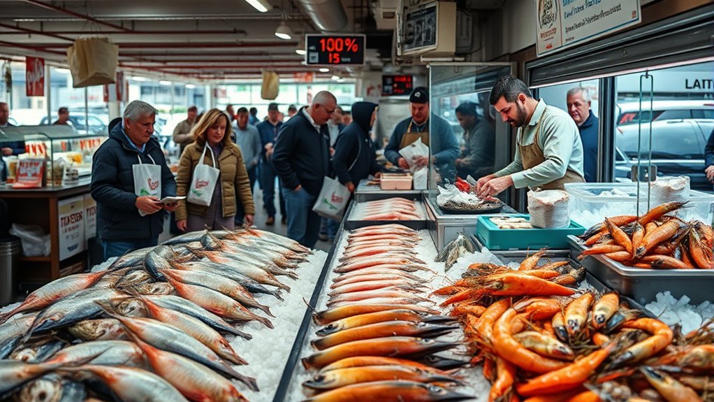 fresh local seafood markets