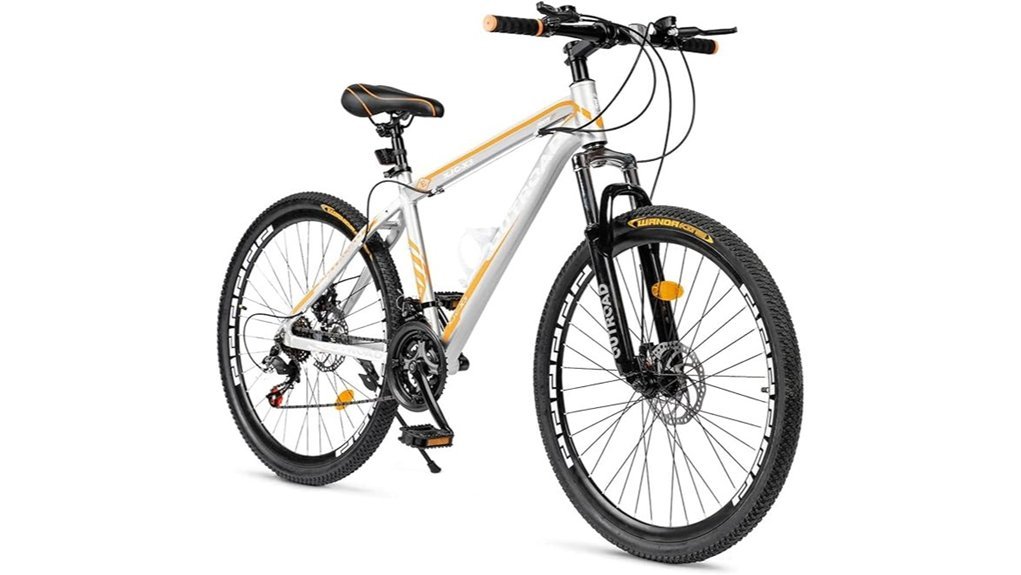 front suspension hardtail bike