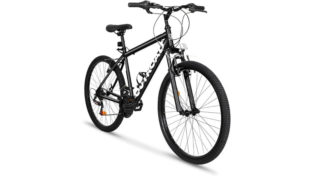 front suspension mountain bike