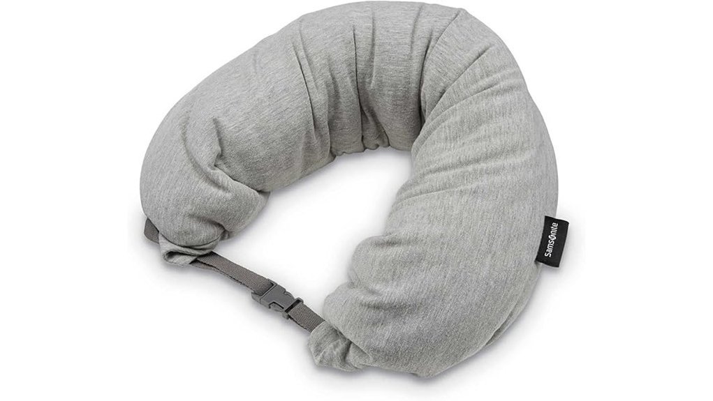 frost grey travel pillow