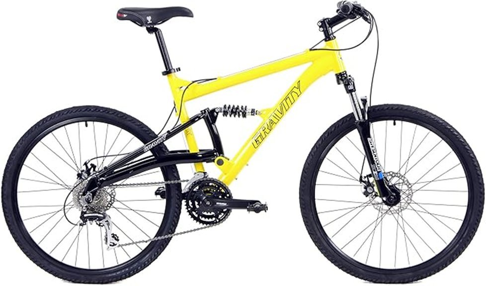 gravity dual suspension bike