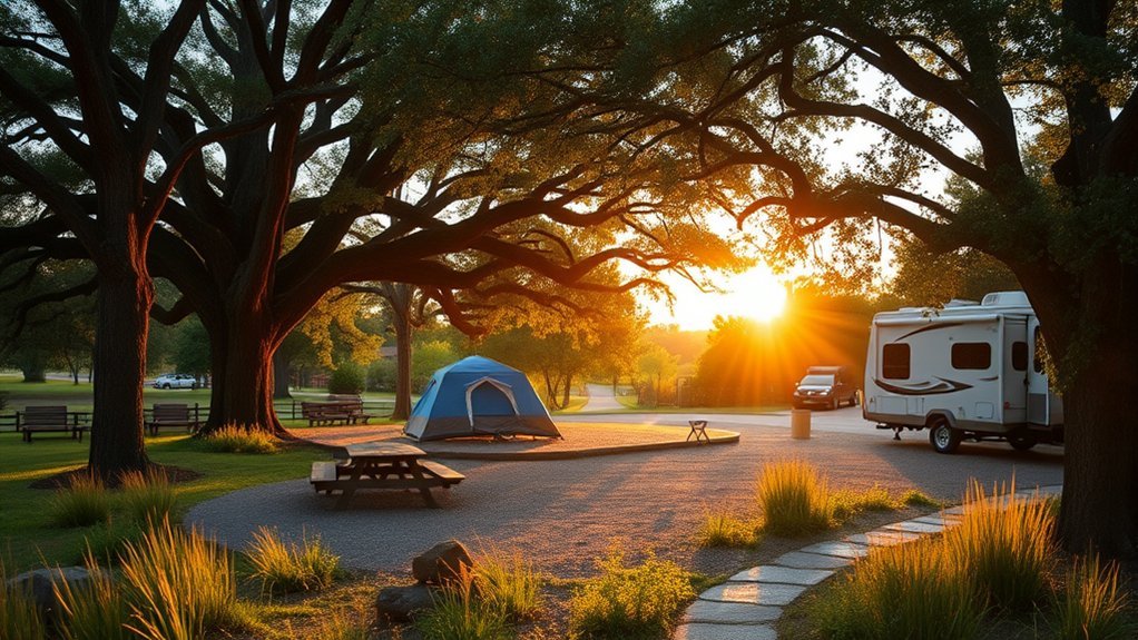 great camping near broken arrow