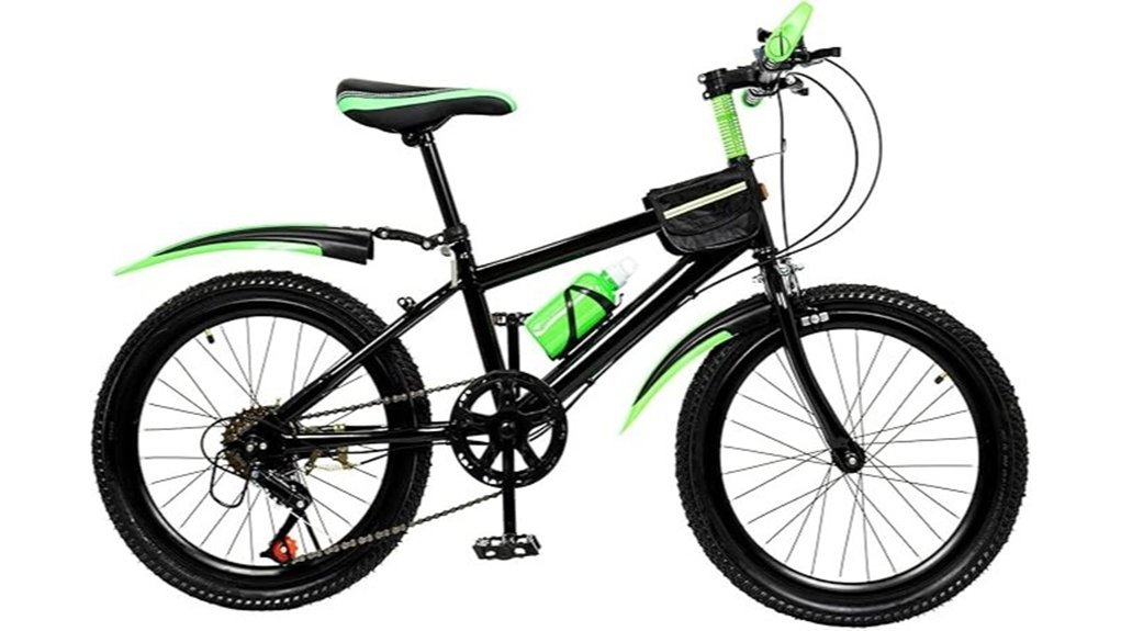 green 20 inch kids bike